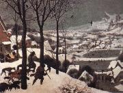 BRUEGHEL, Pieter the Younger The Hunters in the Snow china oil painting artist